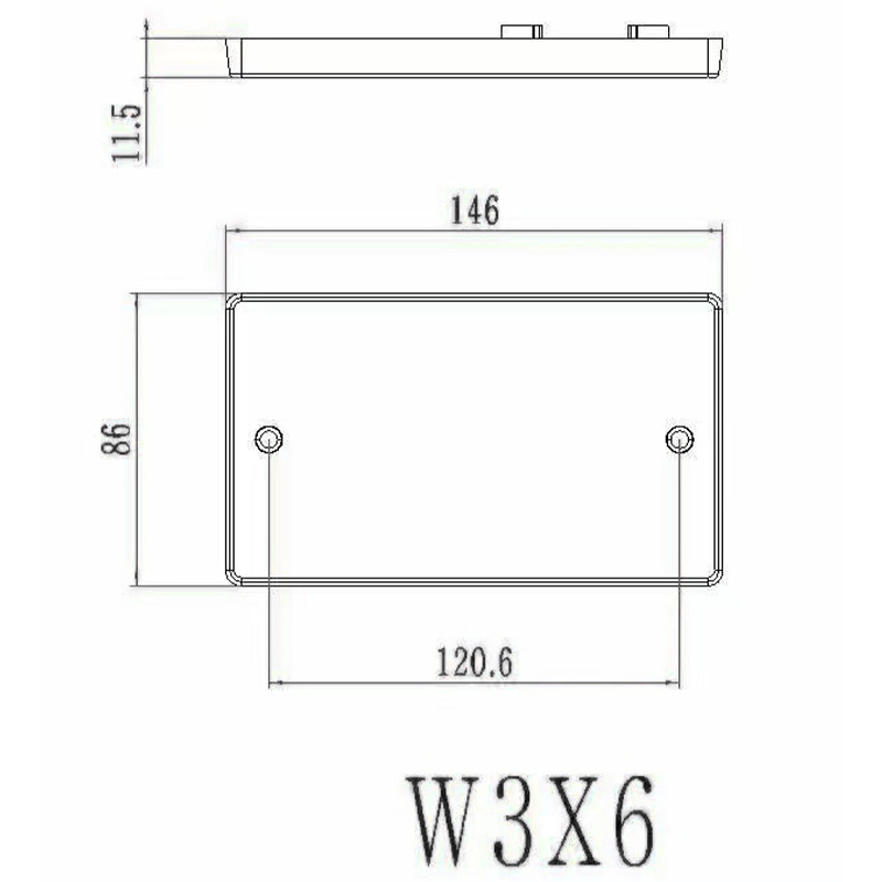 Бакелитовая 13A 2-местная коммутируемая розетка HK6213W