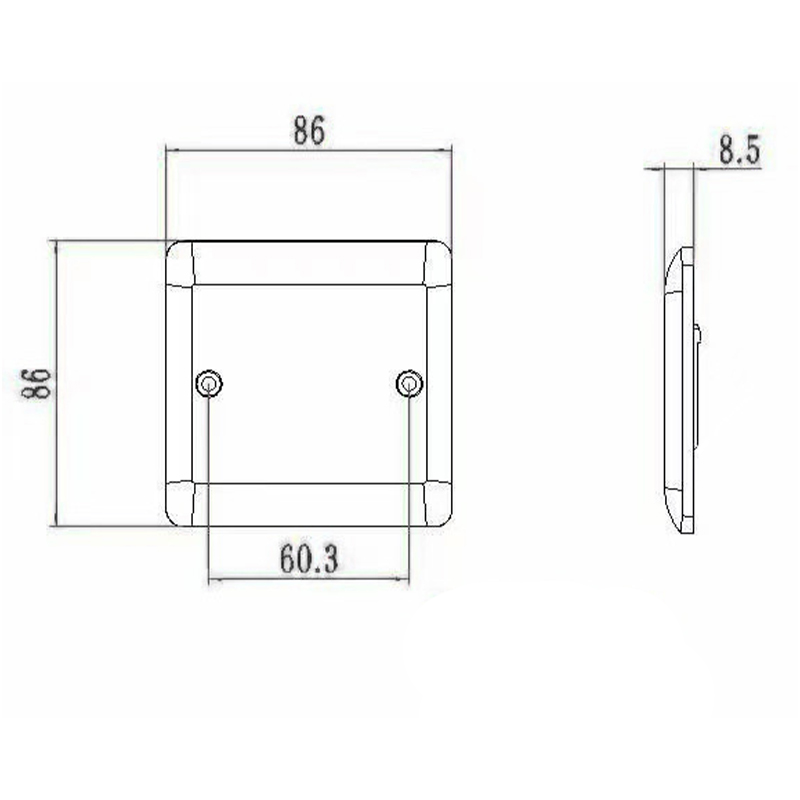 13A 1-местная бакелитовая розетка HK6113F