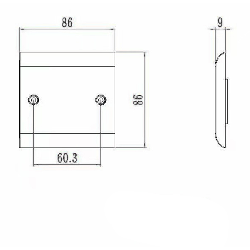 45A 1-ганговый бакелитовый переключатель DP с Neon HK6345HN